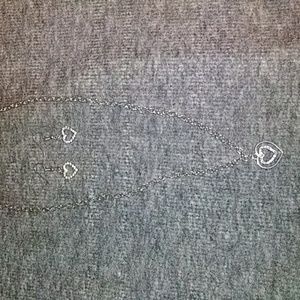 Paparazzi necklace and earrings